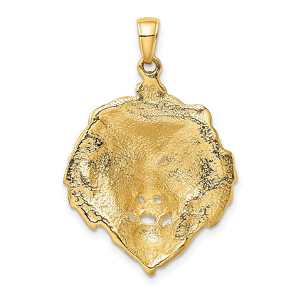 14K Gelbgold Löwen-Charm