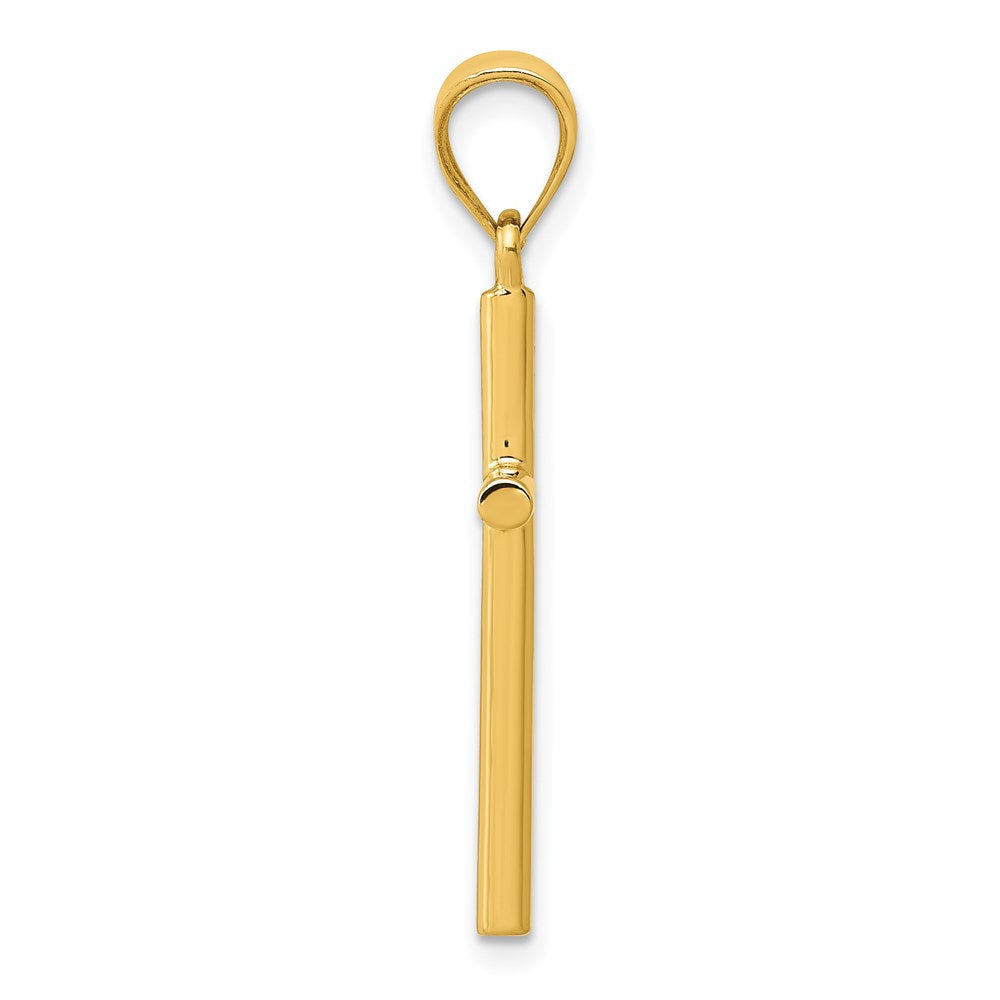 14K Gelbgold Kreuz-Anhänger