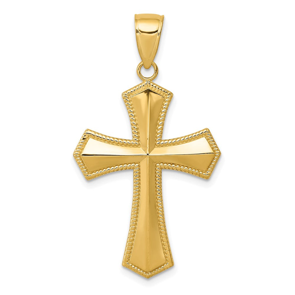 14K Gelbgold Passion-Kreuz-Anhänger