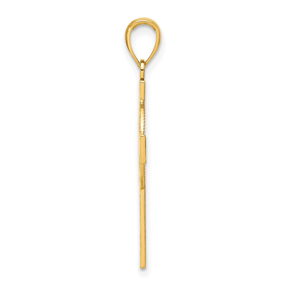 Anhänger „Keltisches Kreuz“ aus 14K Gelbgold