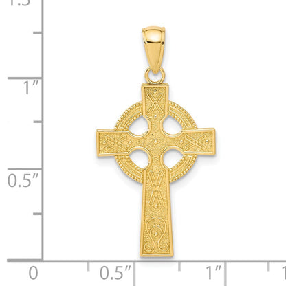 Anhänger „Keltisches Kreuz“ aus 14K Gelbgold