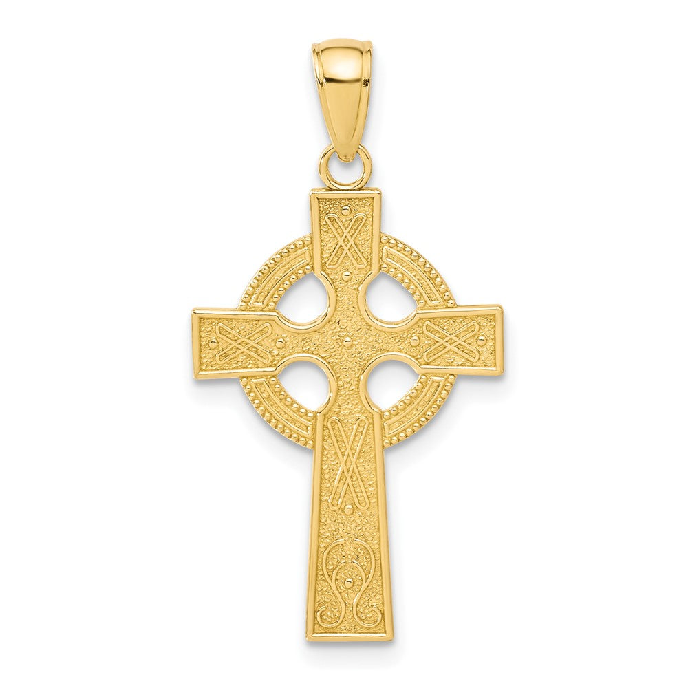 Anhänger „Keltisches Kreuz“ aus 14K Gelbgold