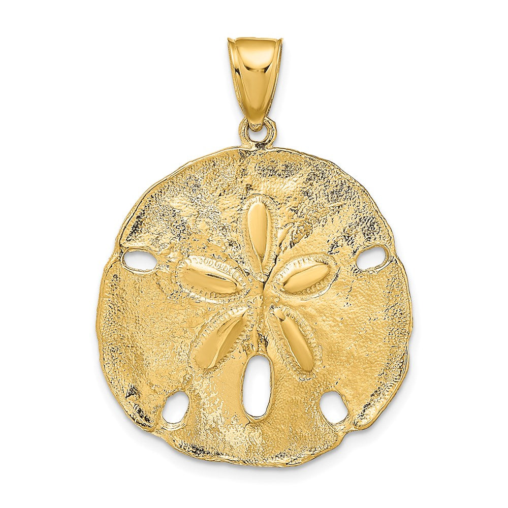 Sanddollar-Anhänger aus 14K Gelbgold
