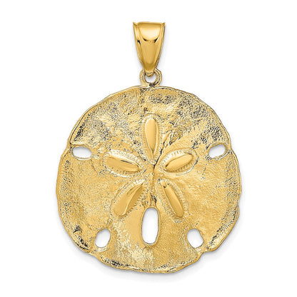 Sanddollar-Anhänger aus 14K Gelbgold
