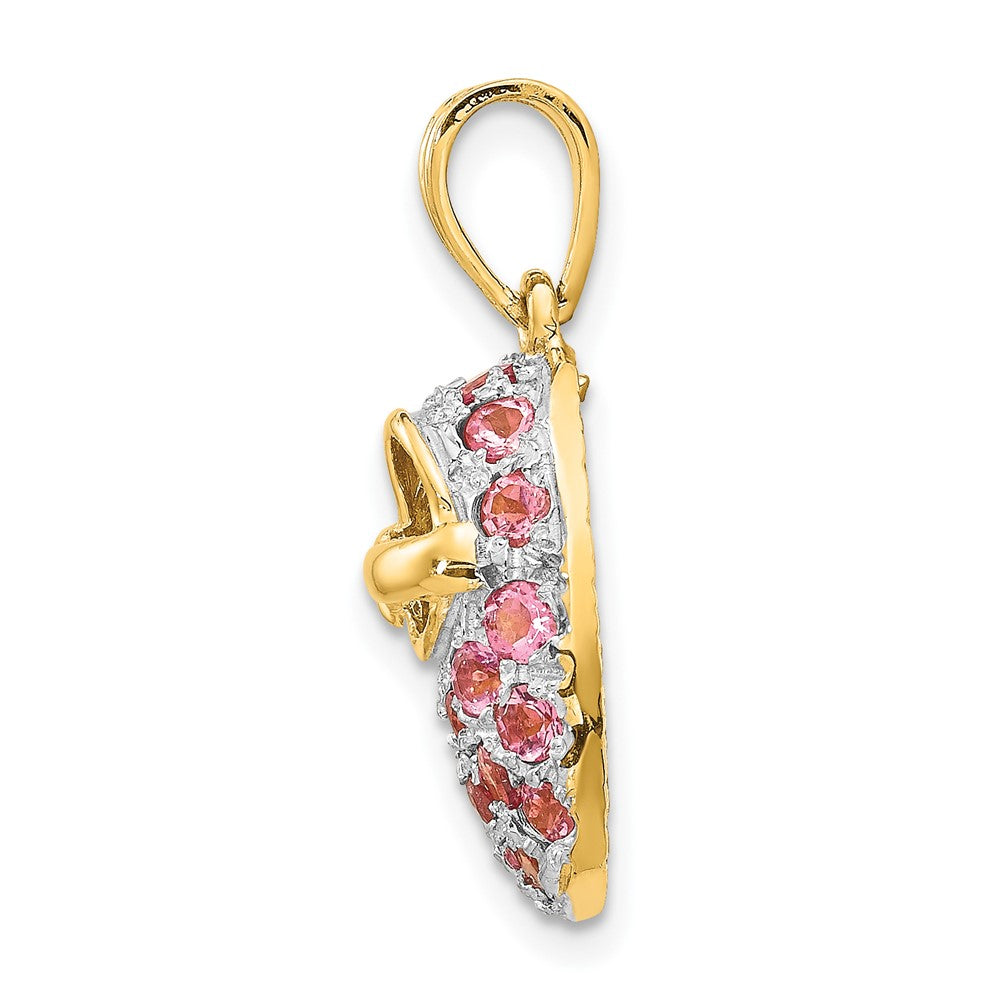 14K Gelb- & Rhodiumgold & Rh