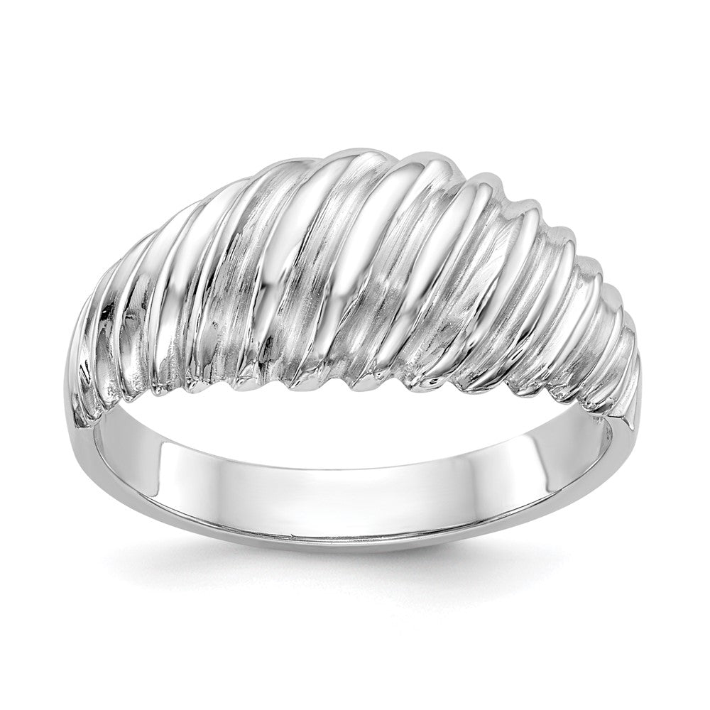 14K Weißgold Fancy-Ring