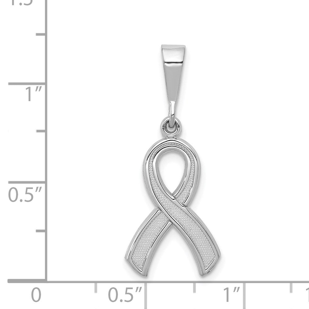 14K Weißgold Bewusstsein Anhänger