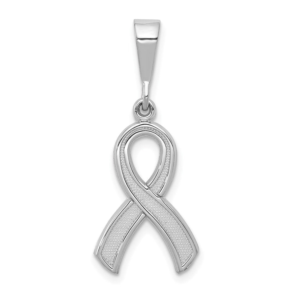 14K Weißgold Bewusstsein Anhänger