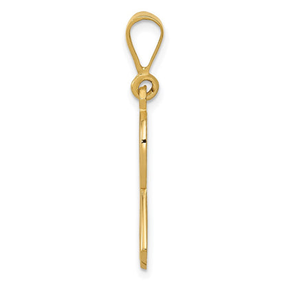14K Gelbgold Bewusstsein Anhänger