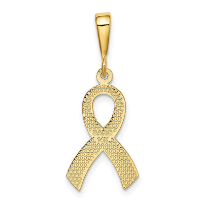 14K Gelbgold Bewusstsein Anhänger
