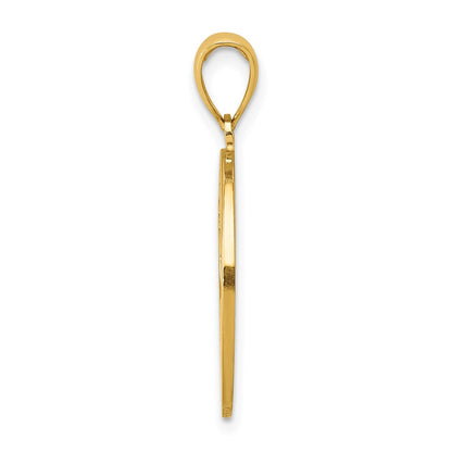 14K Gelbgold Charm „MY BEST FRIEND“ mit Hund