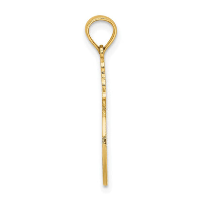 14K Gelbgold Flamingos in Kreis Charm