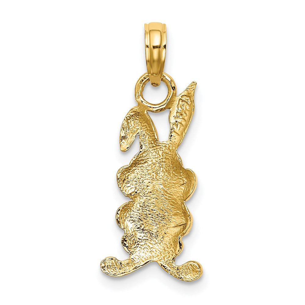 14K Gelbgold Hase Charm