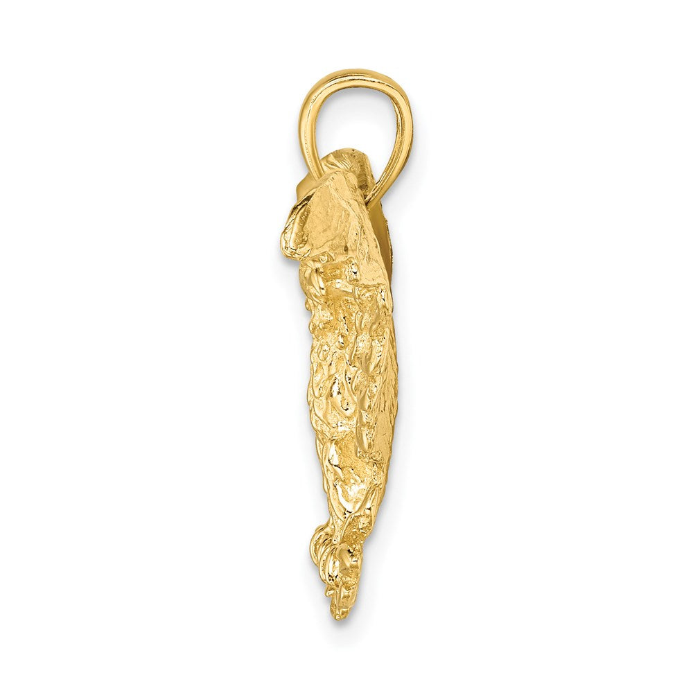 14K Gelbgold Adler mit ausgebreiteten Flügeln Charm