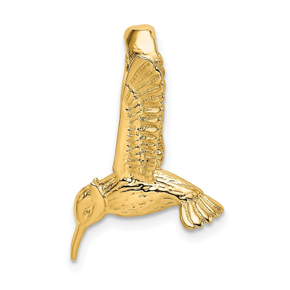 14K Gelbgold 3-D Kolibri-Charm
