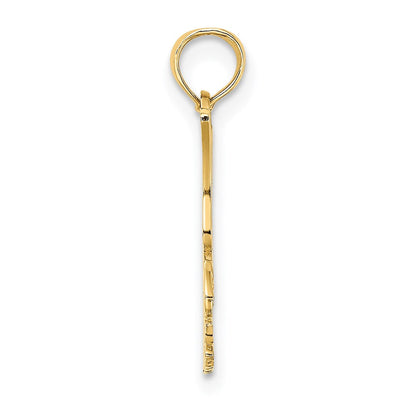 14K Gelbgold Adler Landing Charm