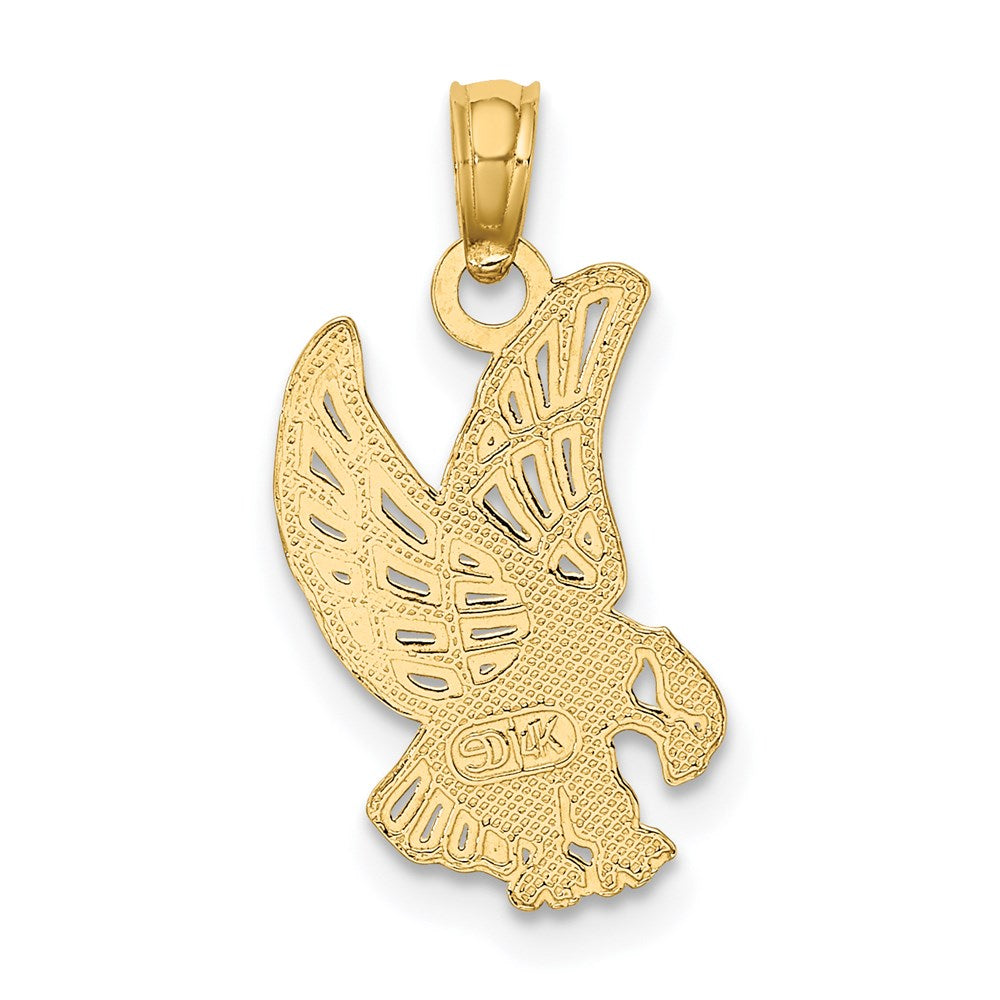 14K Gelbgold Adler Landing Charm