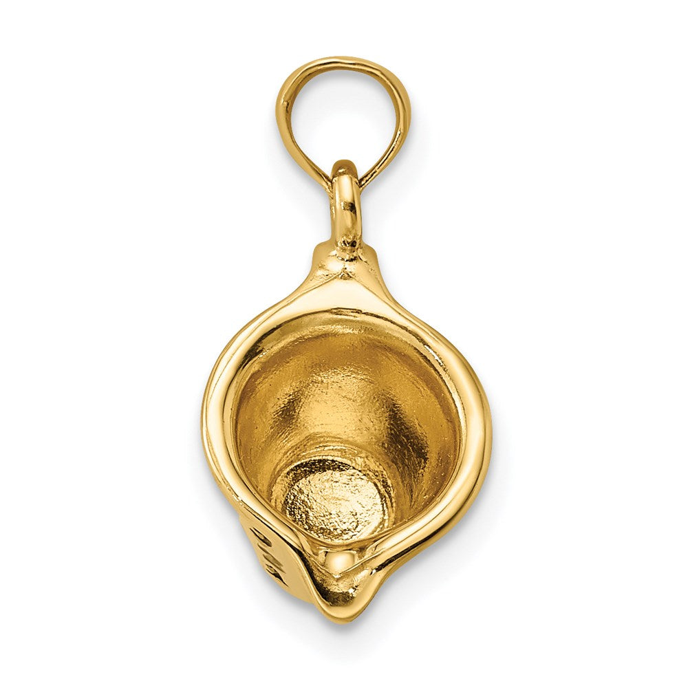 14K Gelbgold Charm "Messbecher" 3-D mit Emaille