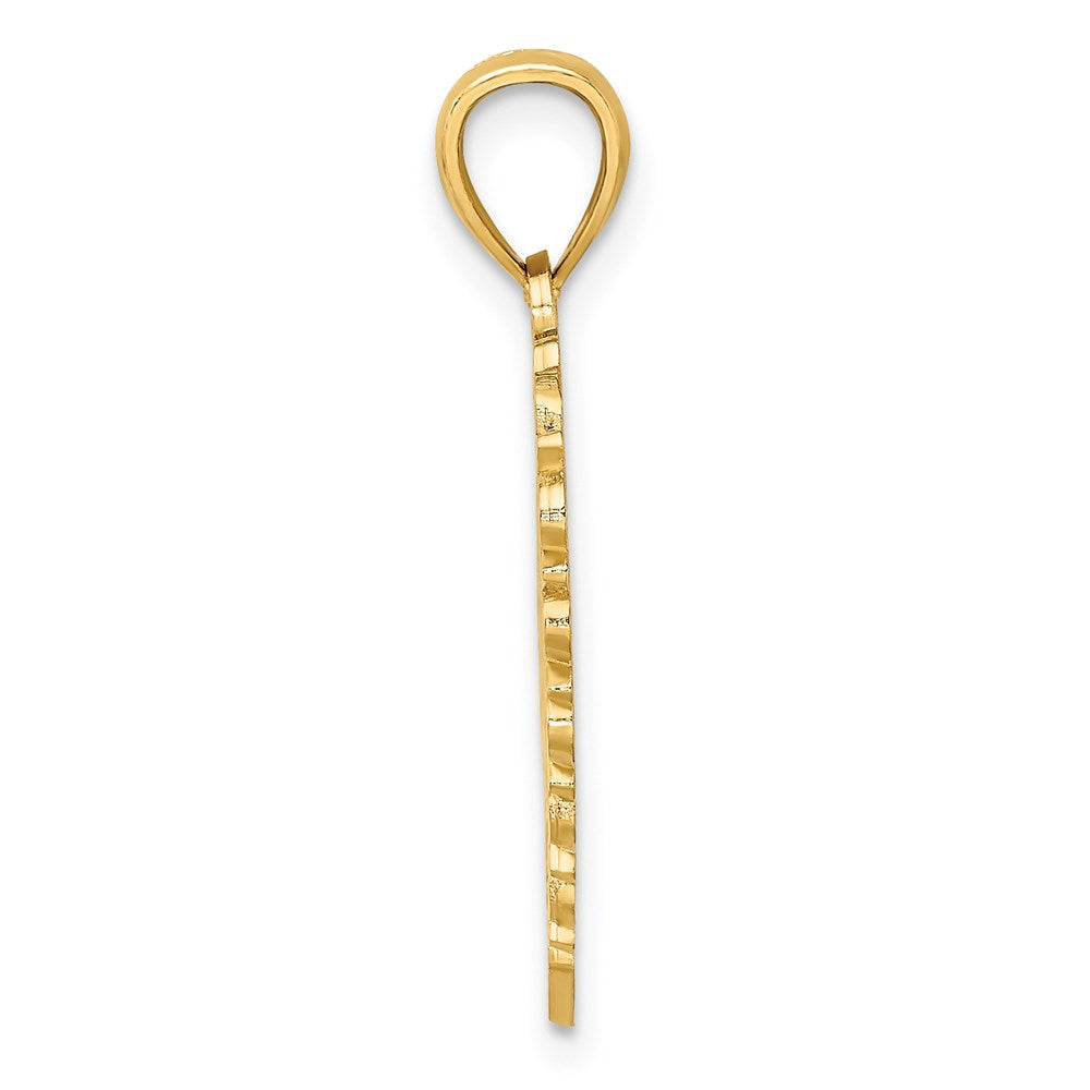 14 Karat Gelbgold LOVE IS...HERZ-Charm