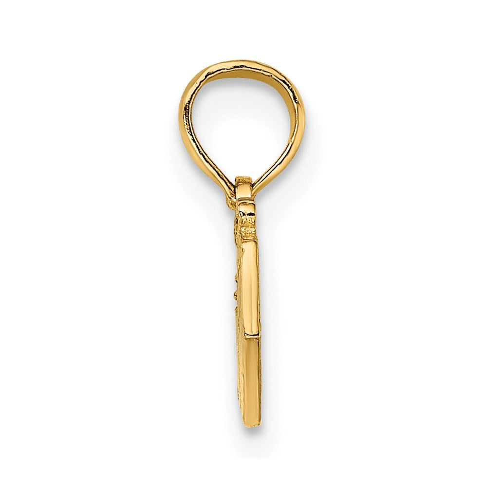 14K Gelbgold Wrapped Geschenk Venezianer Charm