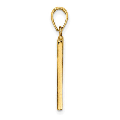14K Gelbgold SAN FRANCISCO Wende-Charm