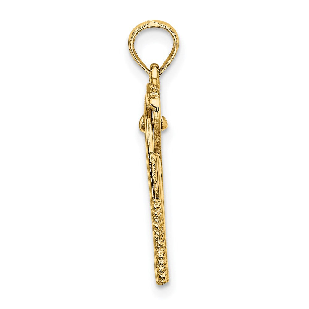 14K Gelbgold 3-d Beweglich Pliers Charm