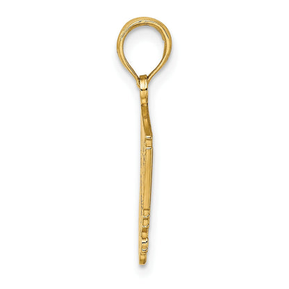 14K Gelbgold Pittsburgh Incline (Standseilbahn) Charm