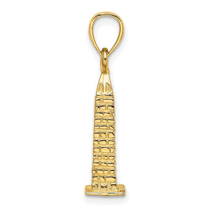 14K Gelbgold 3D-Anhänger "Washington Monument