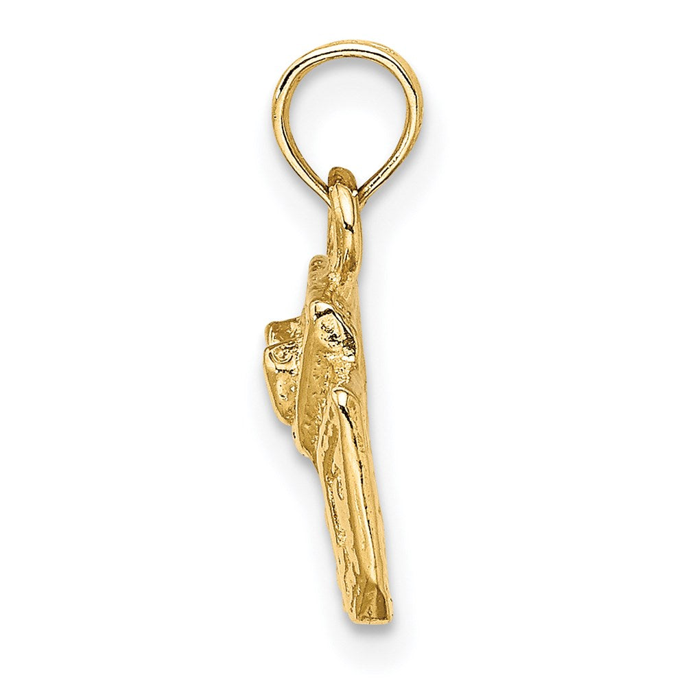 14K Gelbgold 3D KINGS ARMS TAVERN WILLIAMSBURG VA Charm