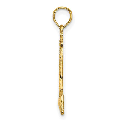 14K Gelbgold Leuchtturm mit Building Charm