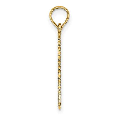 14K Gelbgold Leuchtturm Charm
