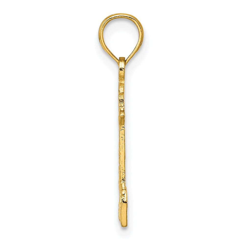14K Gelbgold Leuchtturm Charm