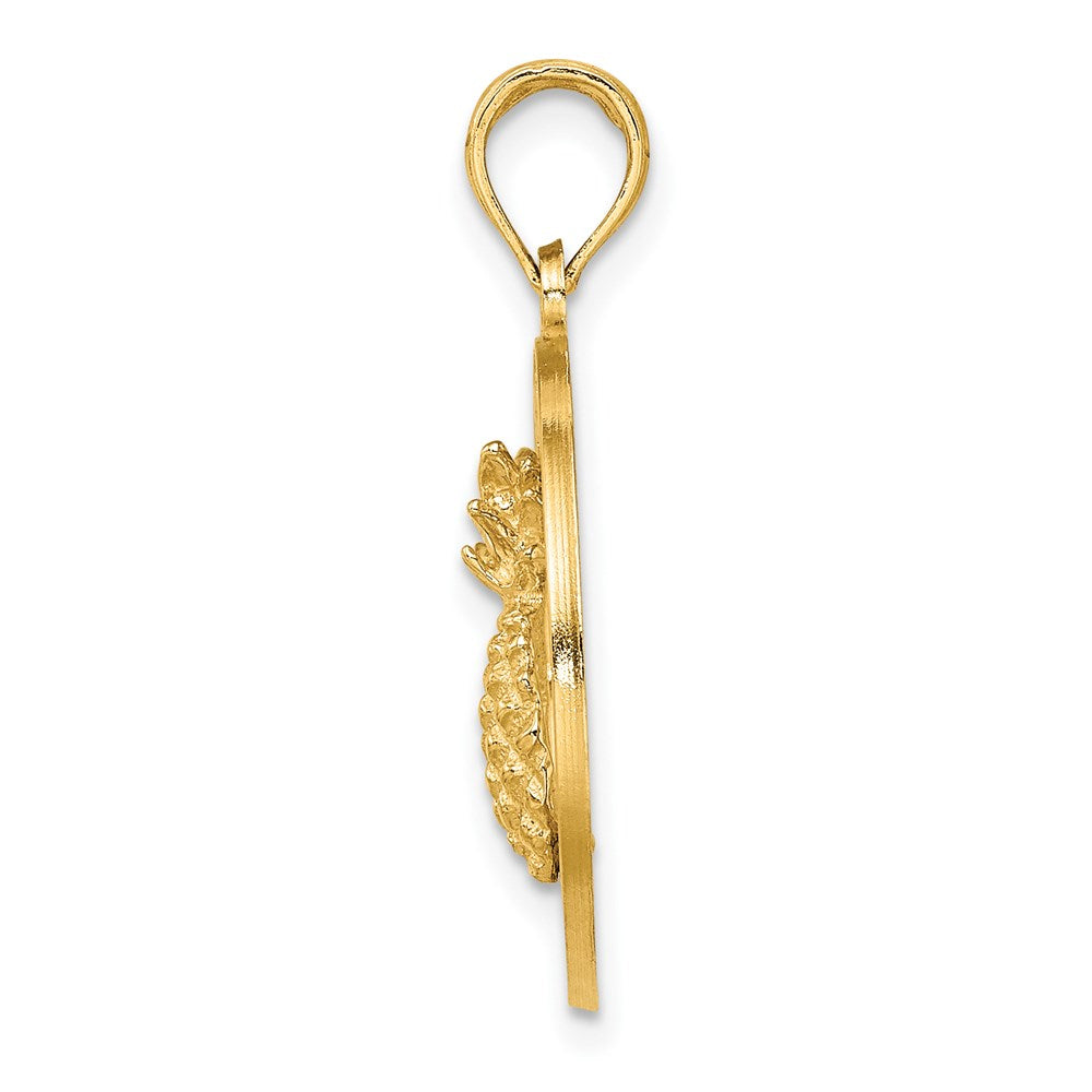 14K Gelbgold CHARLESTON Ananas-Charm