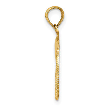 14K Gelbgold Cape May mit Delfin Charm