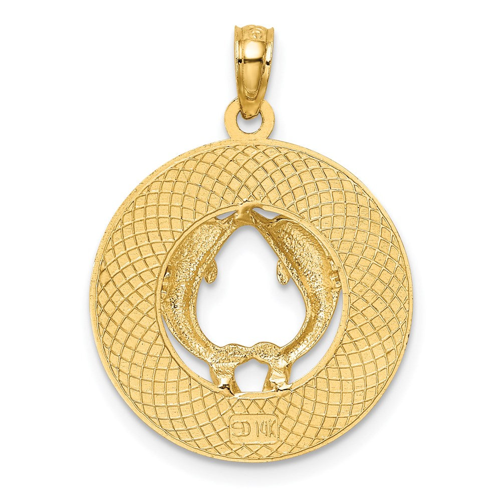 14K Gelbgold PAWLEYS ISLAND Delfin-Charm