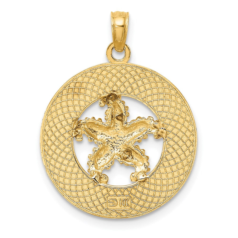 14K Gelbgold CAPE MAY Anhänger mit Seestern-Charm