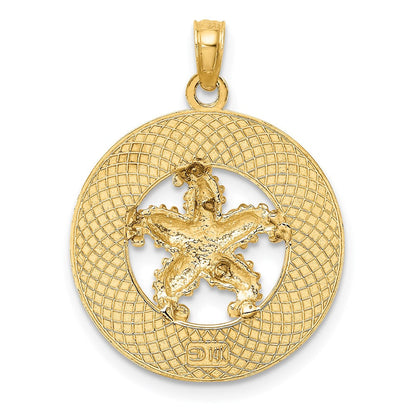 14K Gelbgold CAPE MAY Anhänger mit Seestern-Charm