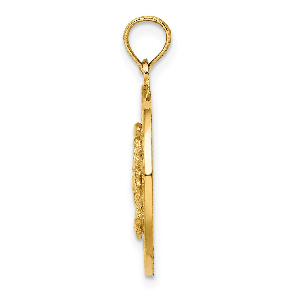 14K Gelbgold CAPE MAY Anhänger mit Krabben-Charm