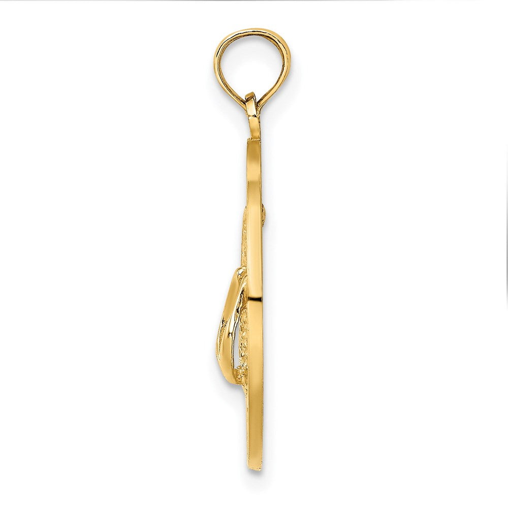 14K Gelbgold CAPE MAY Charm mit Flip-Flop