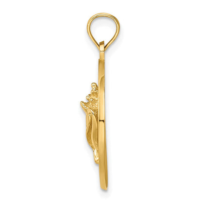 14K Gelbgold CHARLESTON Muschel-Charm