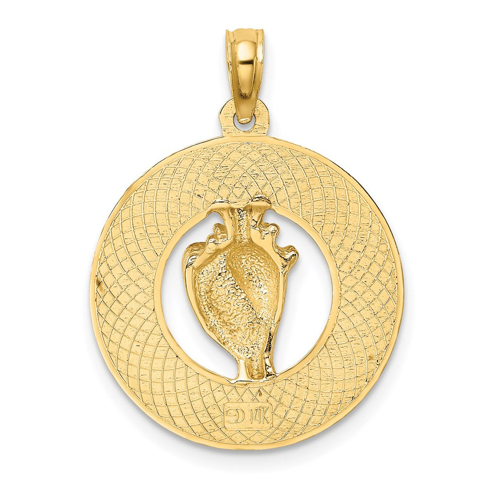 14K Gelbgold CHARLESTON Muschel-Charm