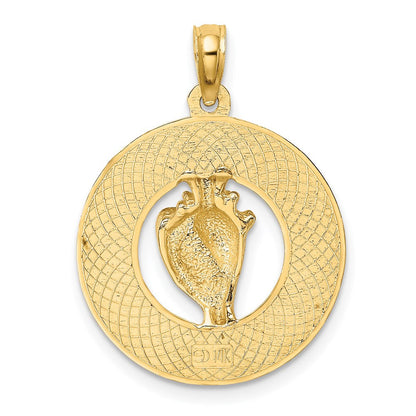14K Gelbgold CHARLESTON Muschel-Charm