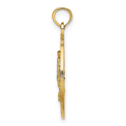 14K Gelbgold ANNAPOLIS MD Krabben-Charm