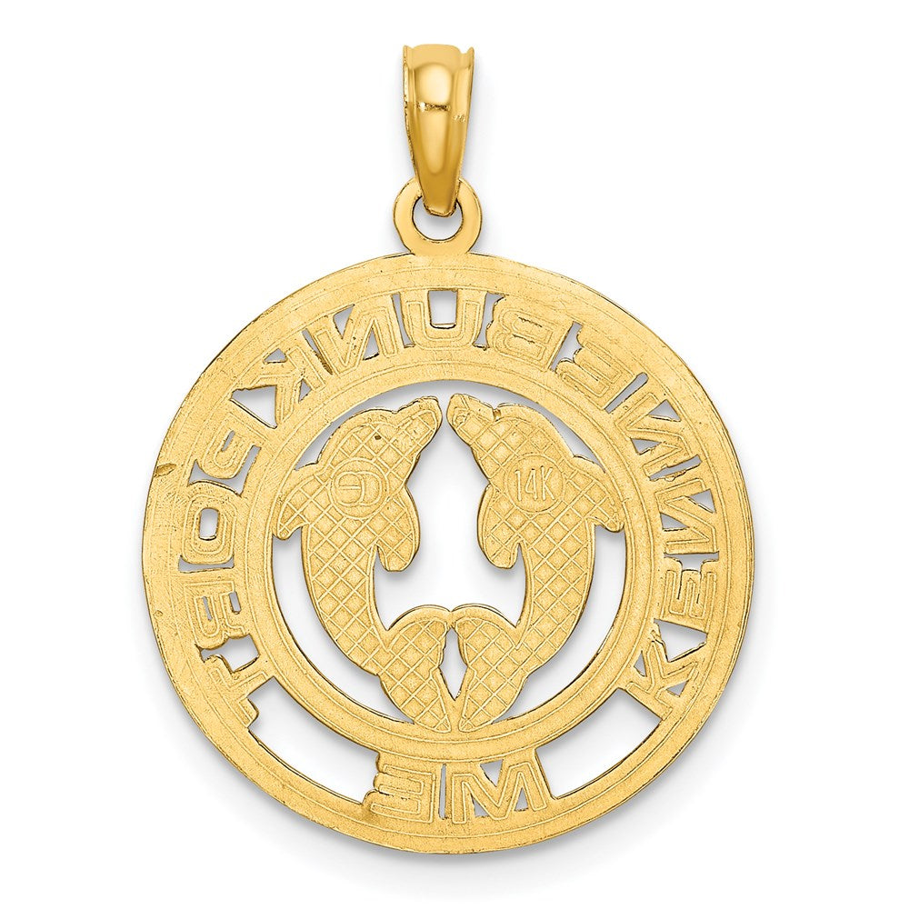 14K Gelbgold KENNEBUNKPORT Delfine Charm