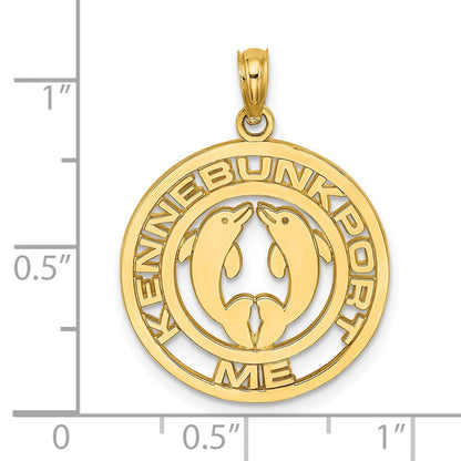 14K Gelbgold KENNEBUNKPORT Delfine Charm
