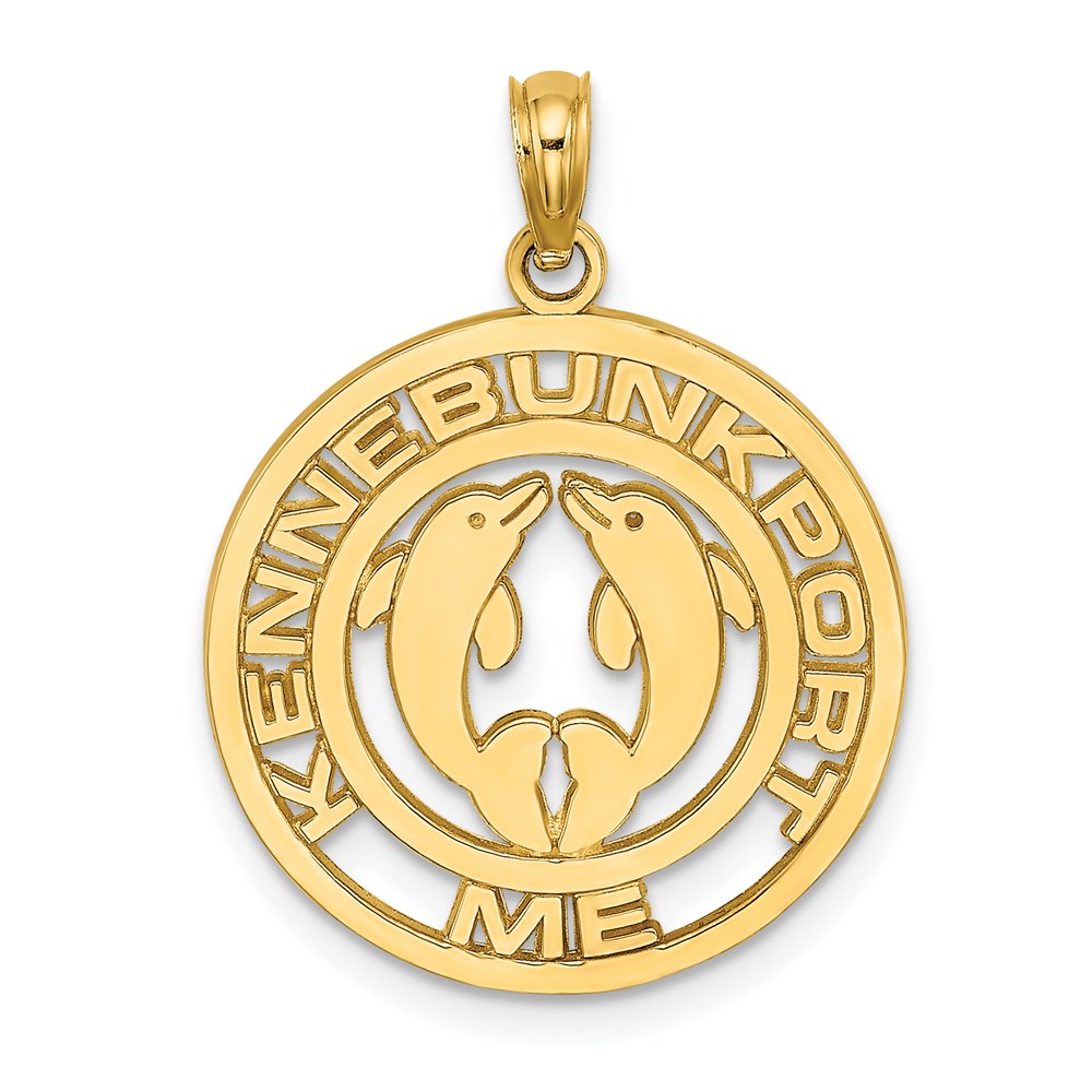 14K Gelbgold KENNEBUNKPORT Delfine Charm