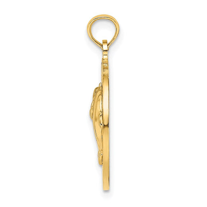 14K Gelbgold BAHAMAS Delfin-Charm