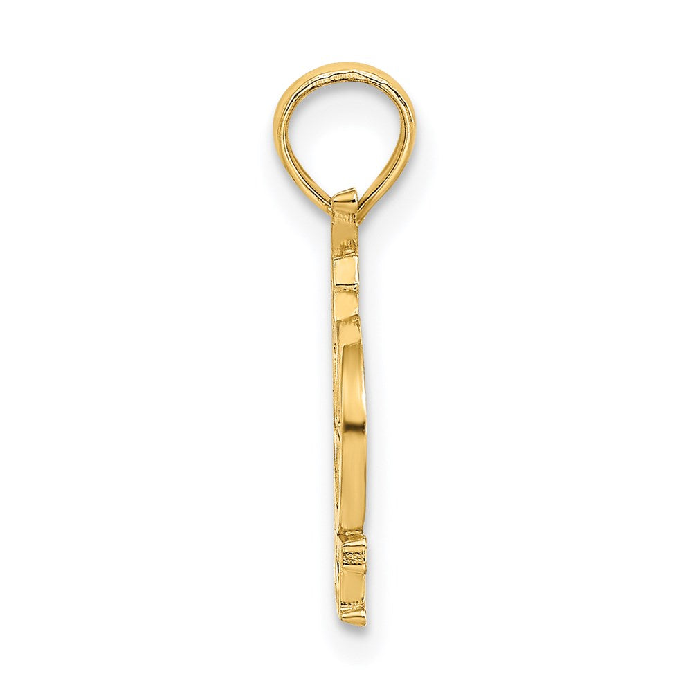 14K Gelbgold Key West Bicycle Charm