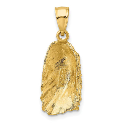 14K Gelbgold Muschel-Charm
