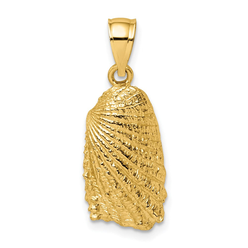 14K Gelbgold Muschel-Charm